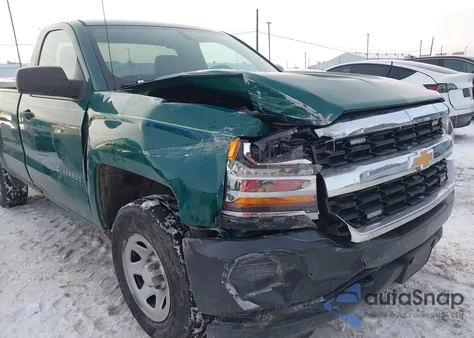 2018 Chevrolet Silverado 1500 Wt z USA, uszkodzony, nr VIN 1GCNKNEH9JZ336948